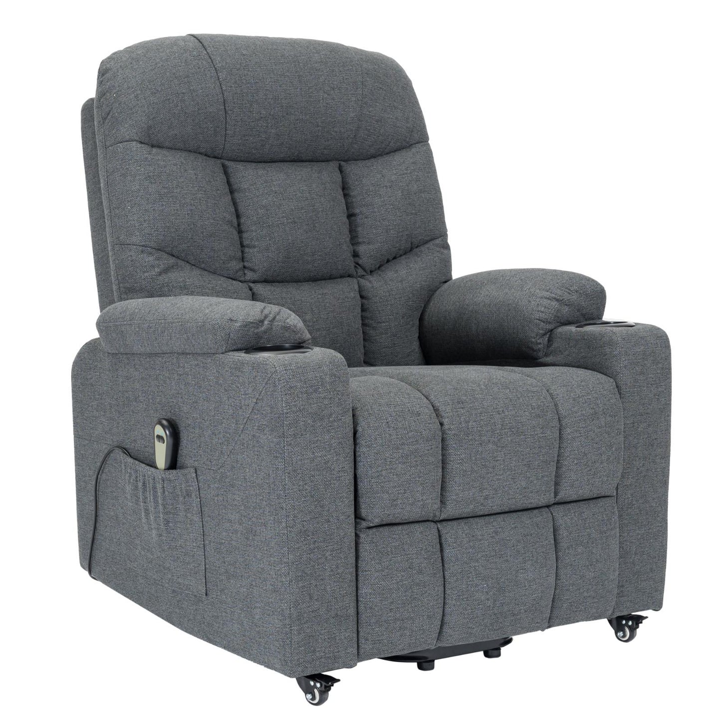 Sissi 1M: Lifter mit Relax 1-Motor und Vibromassage. Frühe Trittbretterhöhung. 2 Räder