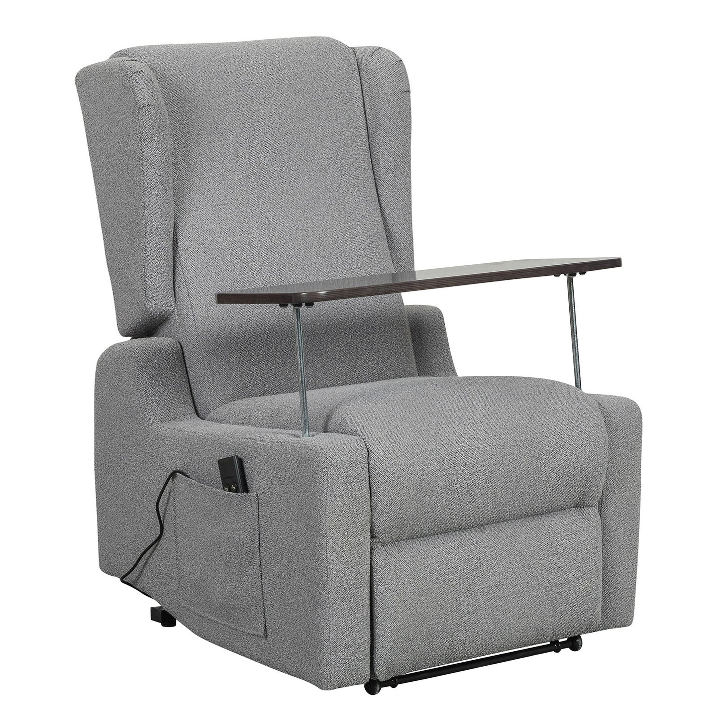 Ergotech : Soulevez et détendez 2 moteurs. Accoudoirs amovibles pleine mémoire Poignées de table à roulettes