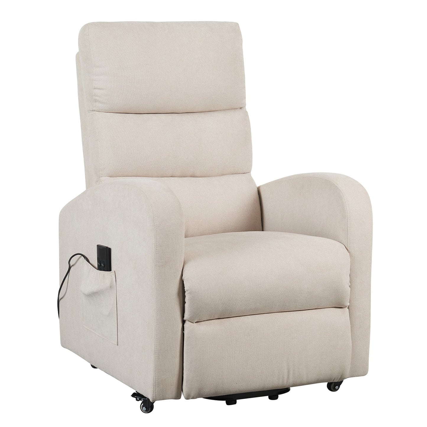 Titty 1M: Alza persona con meccanica relax 1 motore. Kit 4 ruote con freno.