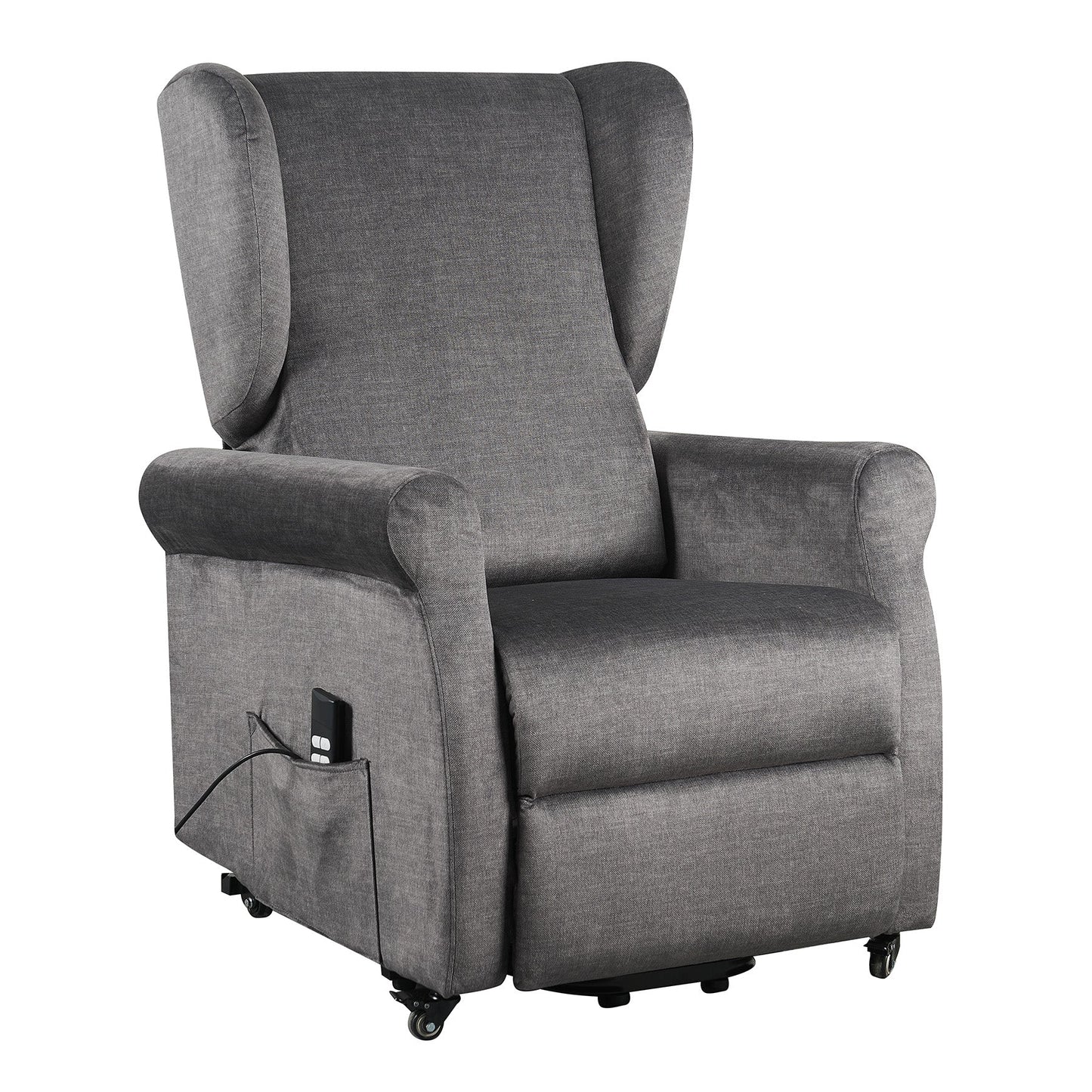 Alba : Alza persona  con meccanica relax 2 motori. Kit 4 ruote con freno