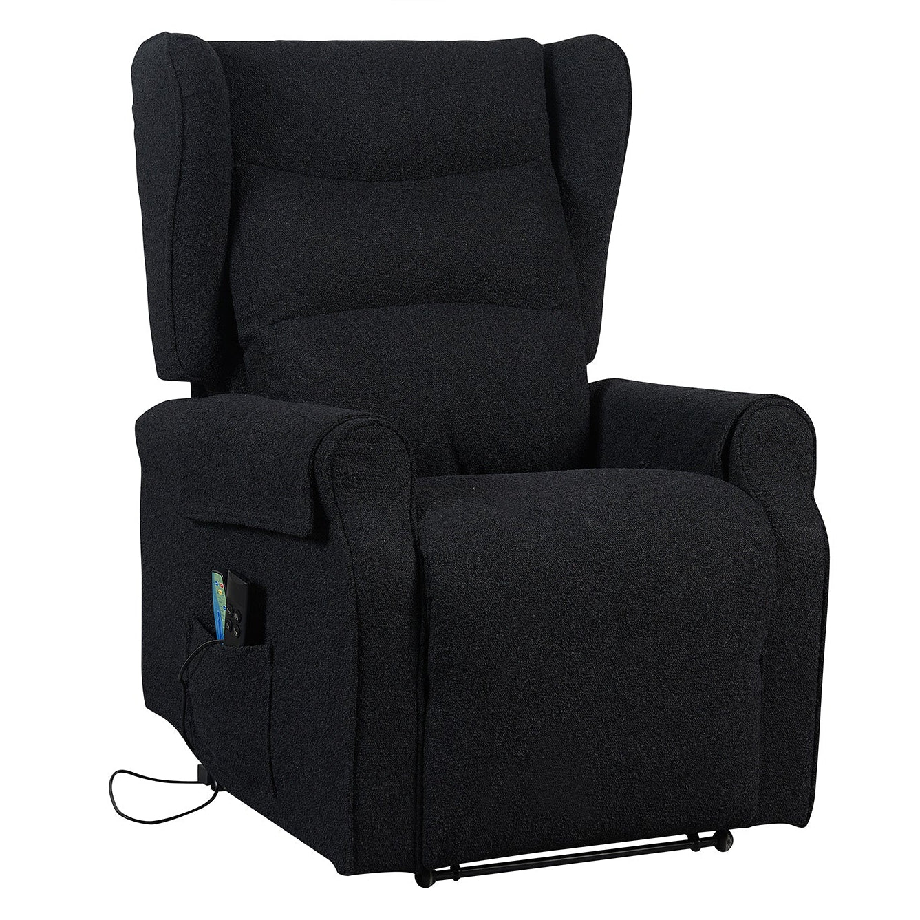 Gilda Evolution: Alza persona con meccanica relax 2 motori. Zero Gravity e Roller System. Vibro e Riscaldamento. Estensione pediera e Copribracciolo