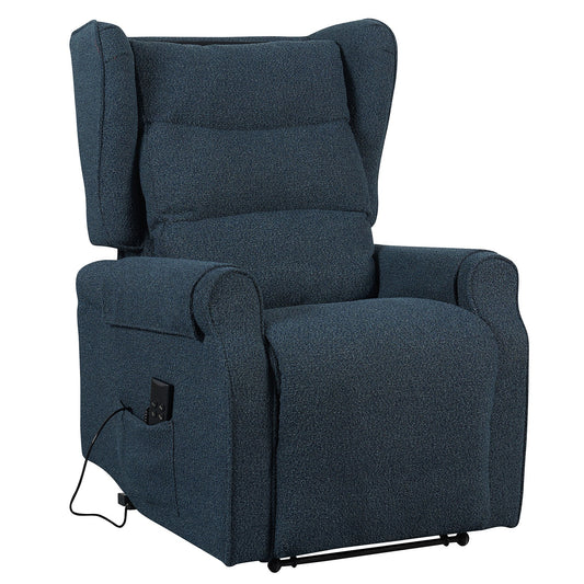 Gilda Evolution: Alza persona con meccanica relax 2 motori. Zero Gravity e Roller System. Vibro e Riscaldamento. Estensione pediera e Copribracciolo