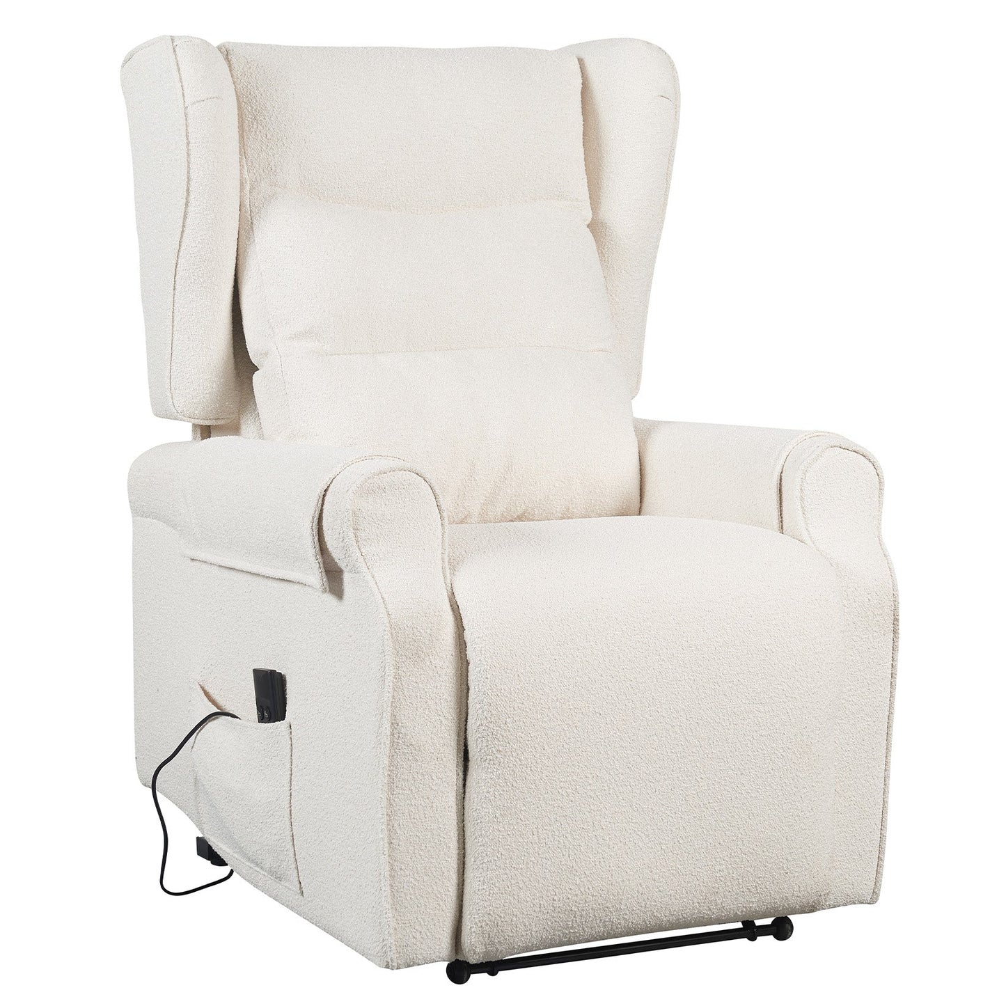 Gilda Evolution: Alza persona con meccanica relax 2 motori. Zero Gravity e Roller System. Vibro e Riscaldamento. Estensione pediera e Copribracciolo