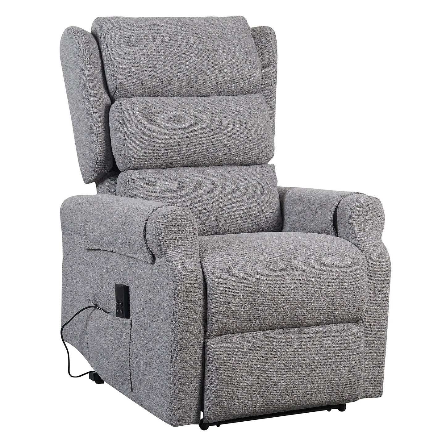 Matilda: Alza persona  con meccanica relax 2 motori.  Zero Gravity Roller System. Estensione pediera. Copribracciolo