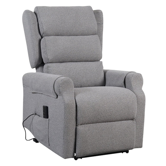 Matilda: Alza persona  con meccanica relax 2 motori.  Zero Gravity Roller System. Estensione pediera. Copribracciolo