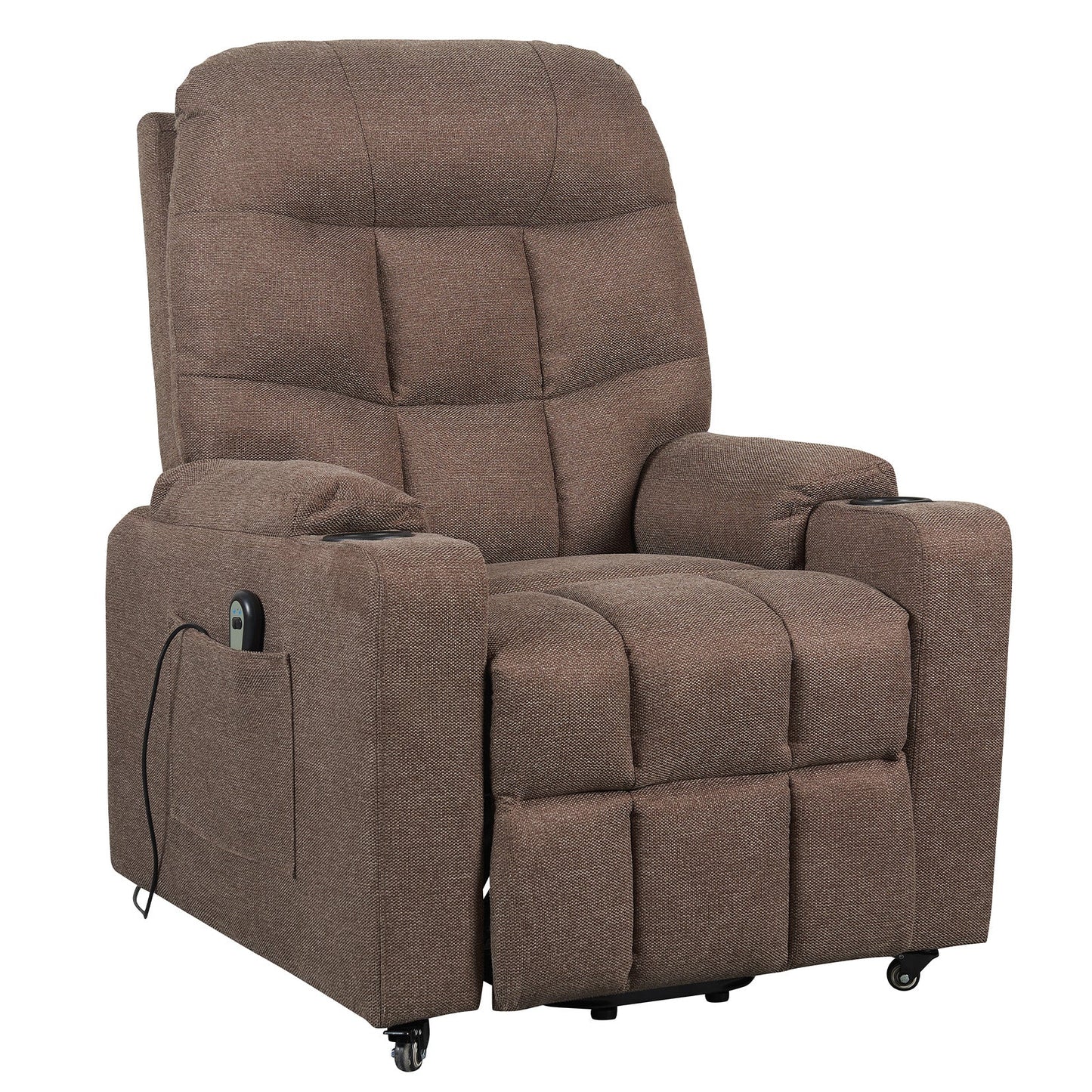 Sissi 1M: Lifter mit Relax 1-Motor und Vibromassage. Frühe Trittbretterhöhung. 2 Räder