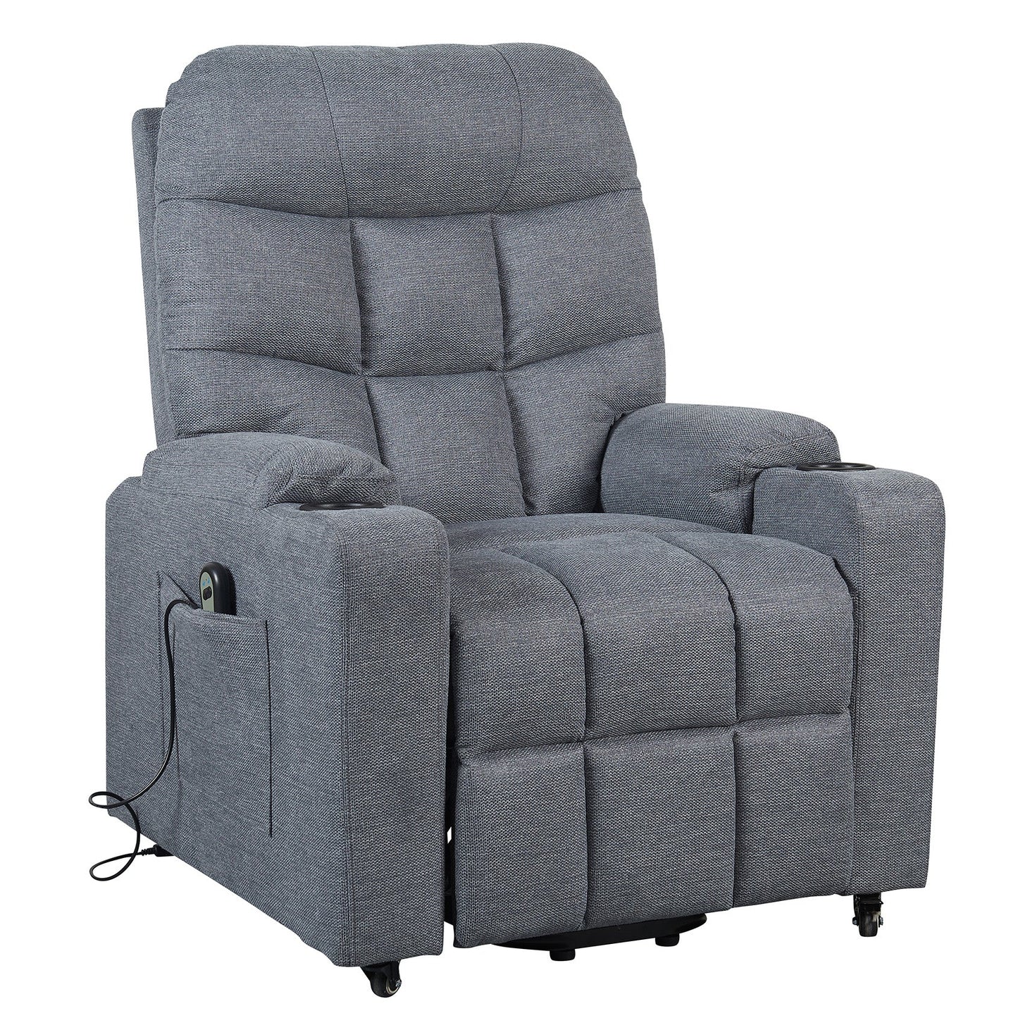 Sissi 1M: Lifter mit Relax 1-Motor und Vibromassage. Frühe Trittbretterhöhung. 2 Räder