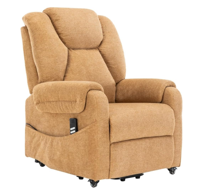 Baddy : Alza persona con meccanica relax 2 motori. Kit 4 ruote con freno